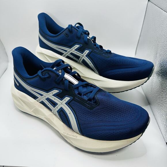 Size 9 - ASICS NOVABLAST 5 ATC 1011C027 400 Indigo Blue Seal Grey Men’s Shoes - Picture 3 of 8